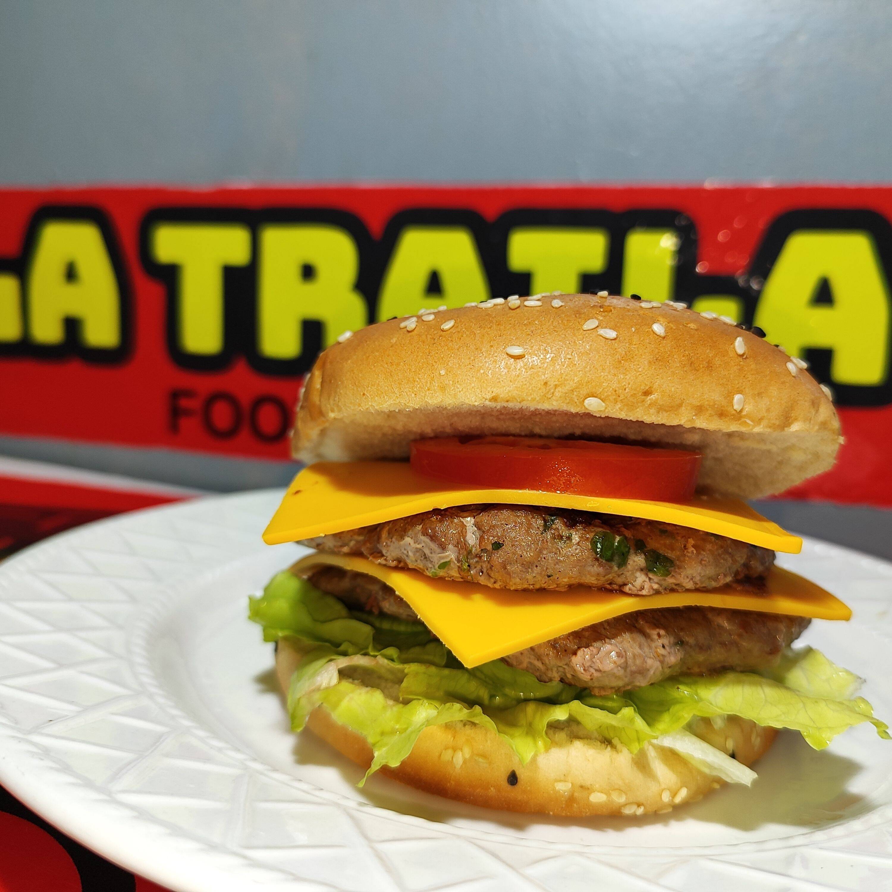 Hamburguesa Doble con Queso