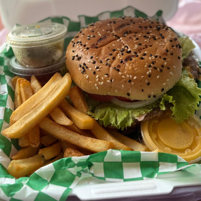 Hamburguesa con Papas