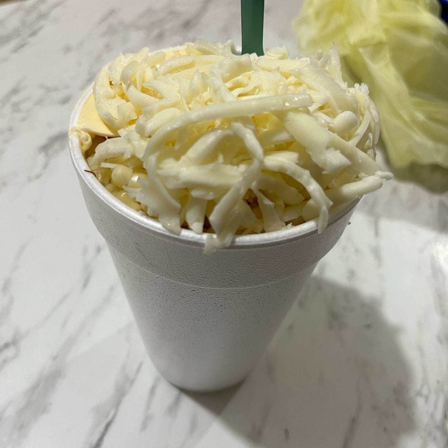 Elote en vaso mediano