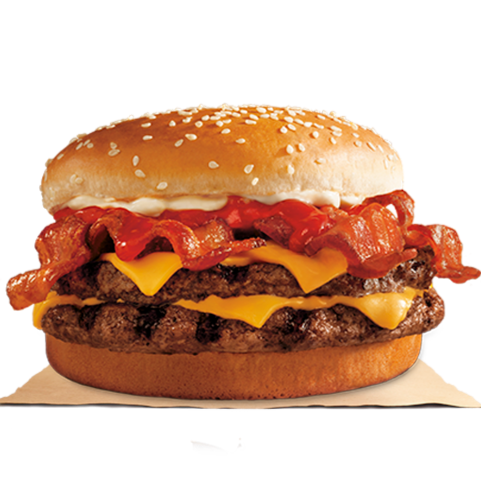 Hamburguesa Doble con Tocino