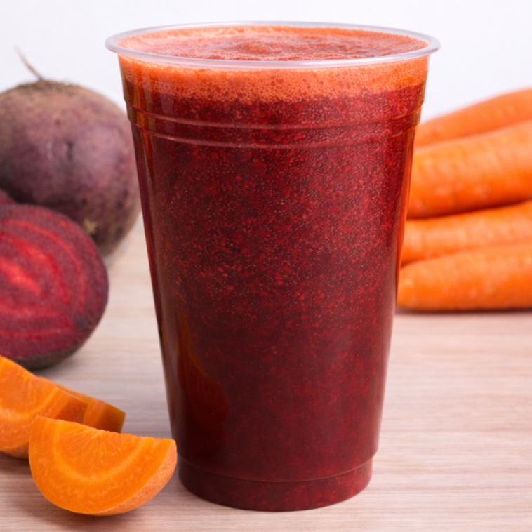 Jugo de Zanahoria con Betabel 🥕🍅