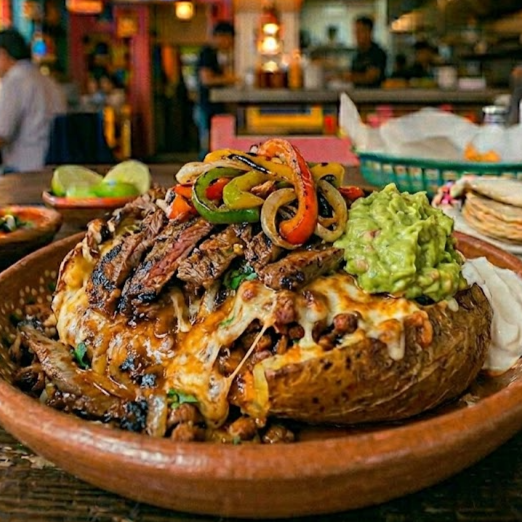 Papa de Bistec