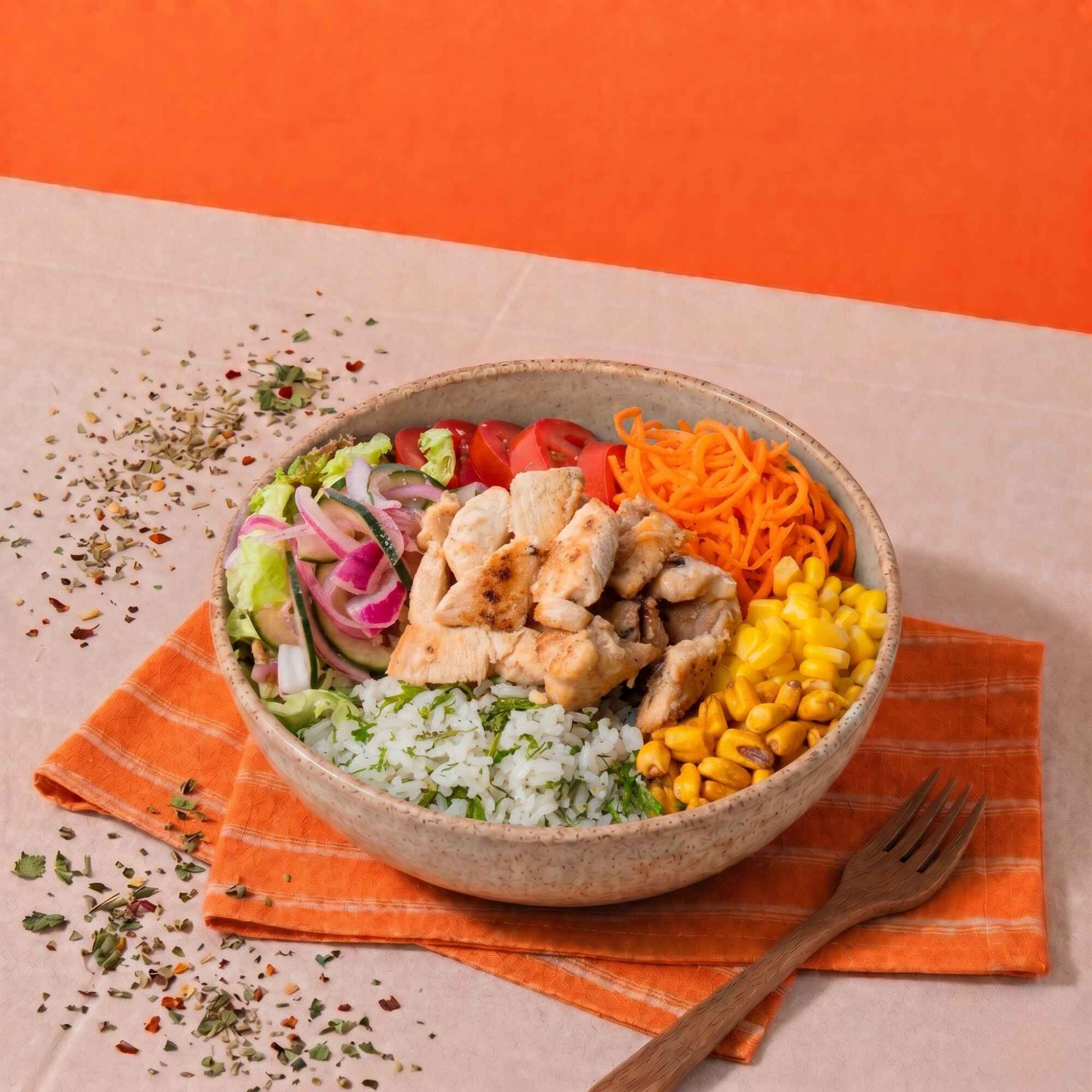 Menú Fresco Pollo Bowl