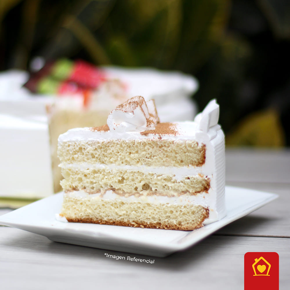 Pastel Tres Leches de Vainilla Porción
