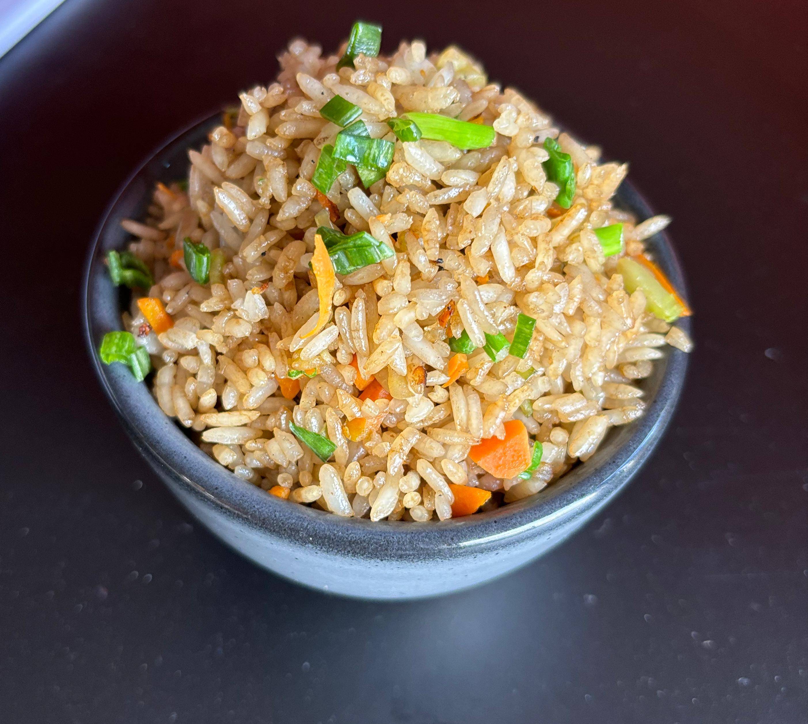 Wokfrito: Arroz Frito con Zanahoria y Huevo