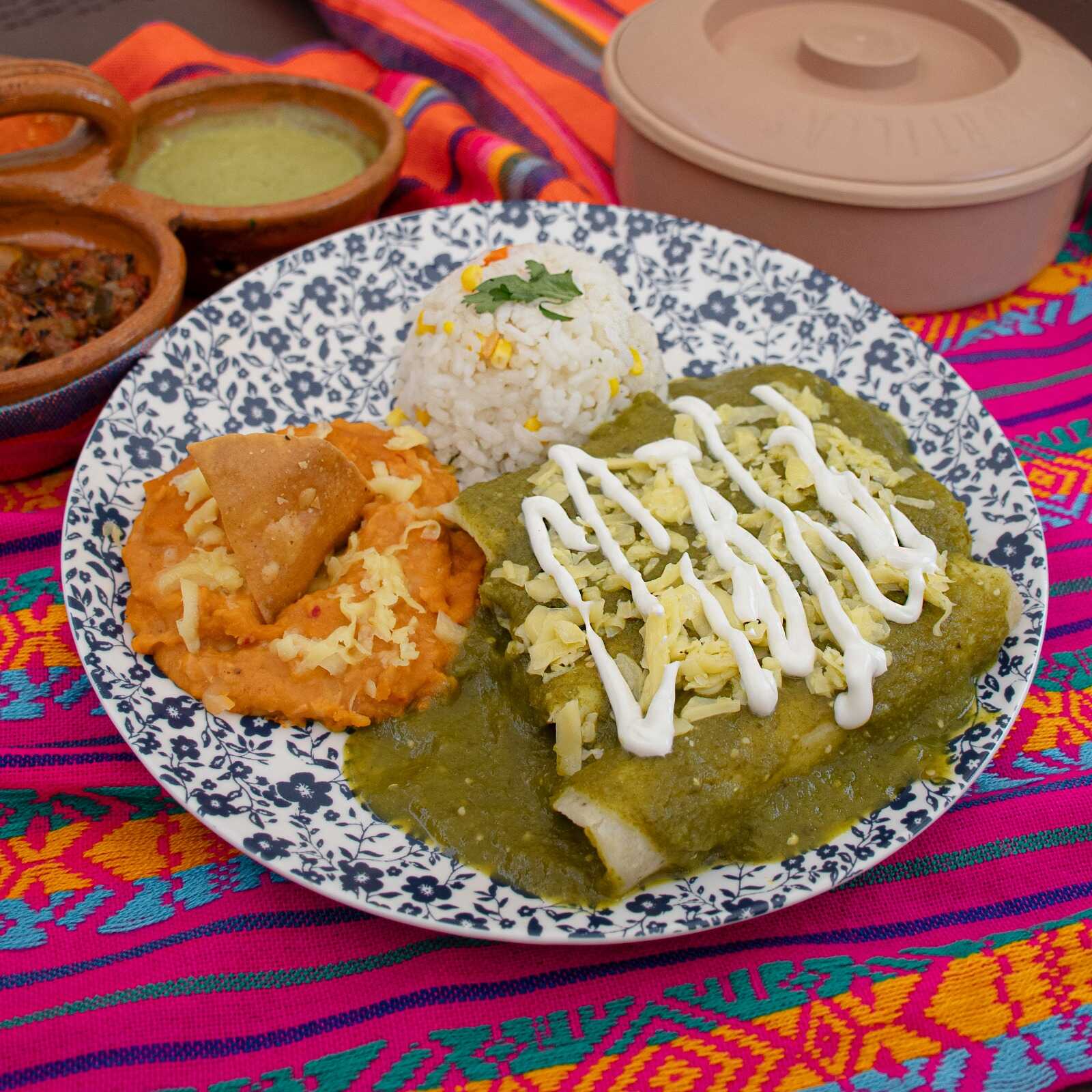 Enchiladas Verdes