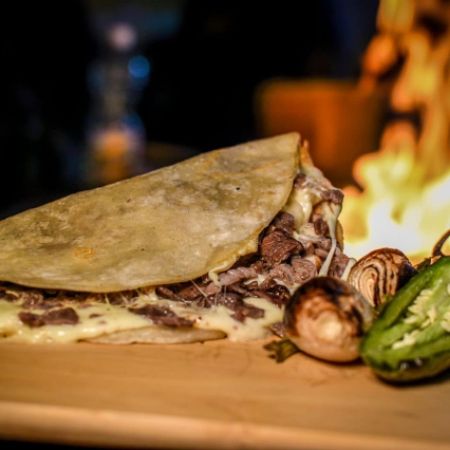 Quesadilla Harina Mixta 2 Carnes
