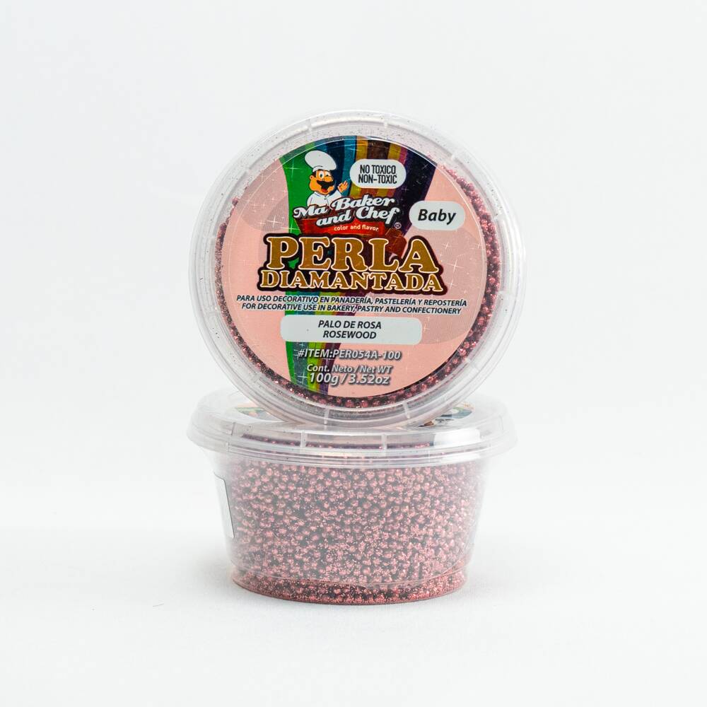 Perla Diamantada Baby Palo de Rosa