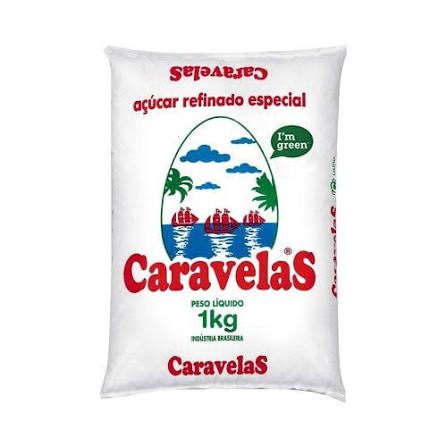 Açúcar refinado 1kg