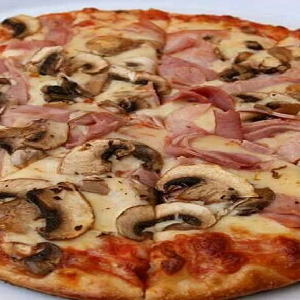 Pizza Prosciuto e Funghi