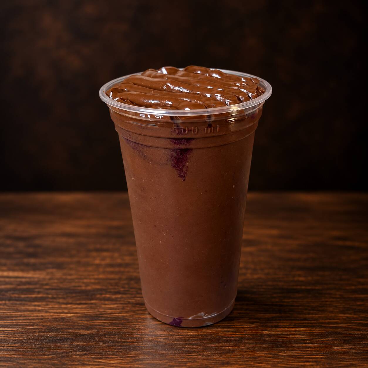 Delicioso açai trufado com creme de avelã.