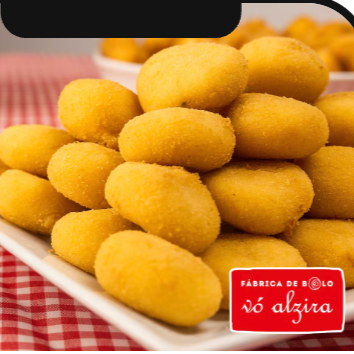 Salgadinho com massa leve e com recheio generoso. Frito e congelado, basta levar ao forno. Contém 20 unidades. Imagem meramente ilustrativa. Serve 4 Pessoas.