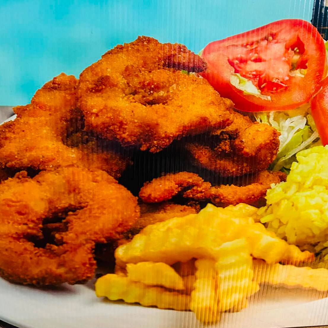 Camarones empanizados