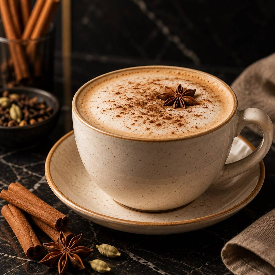 Chai latte caliente 500 ml