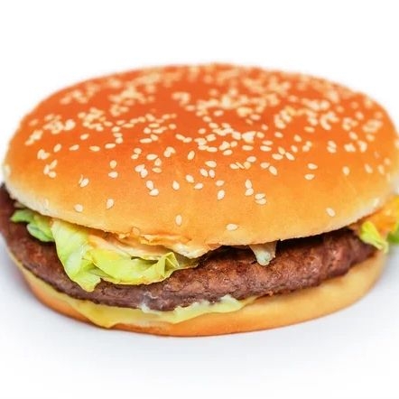 Hamburguesas mediana y agua fresca
