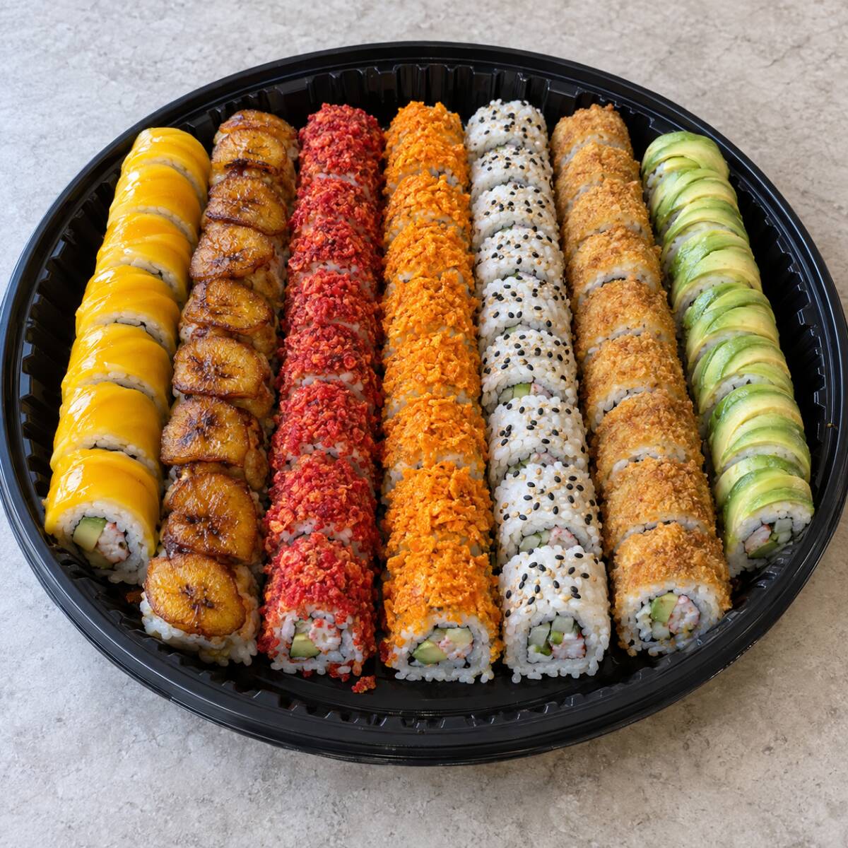 5 sushis