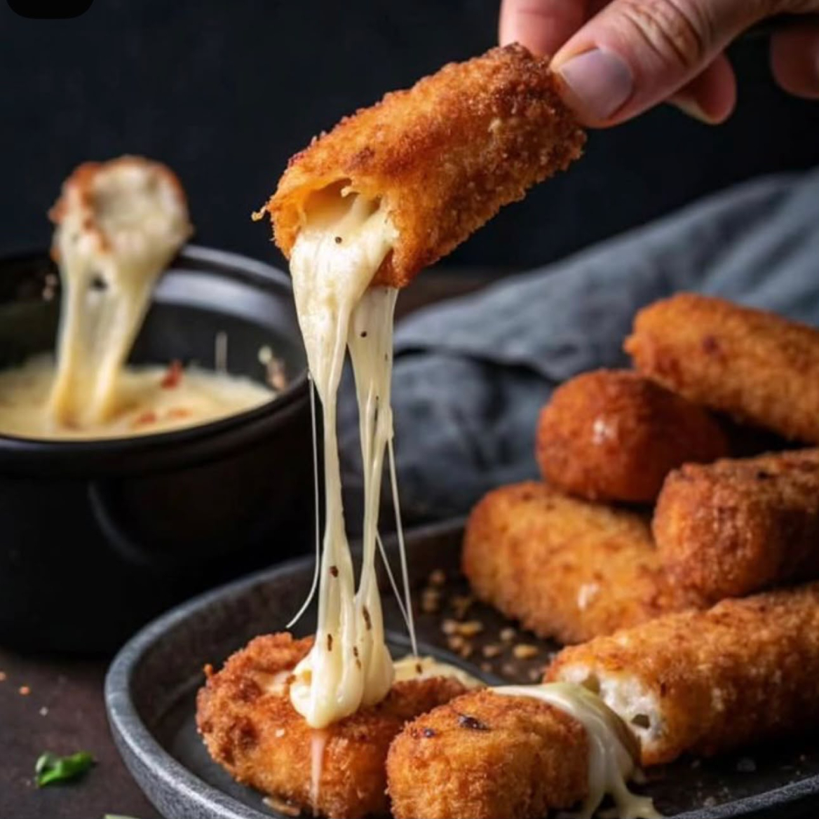 Dedos de queso 6 pzas.