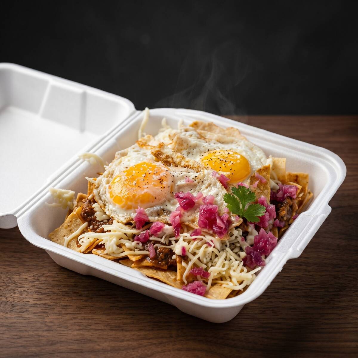 Combo Chilquiles con 2 Huevos Estrellados