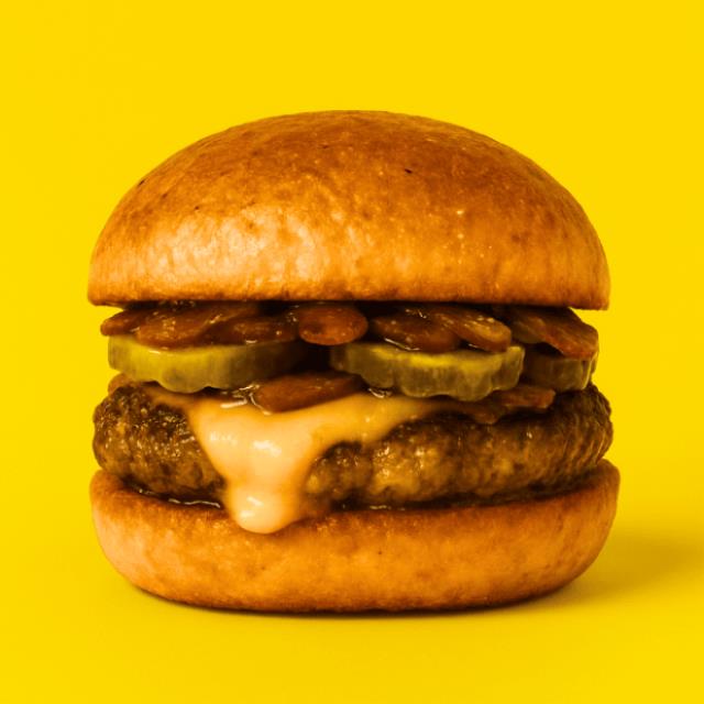 Hamburguesa Cheeseburger Sencilla