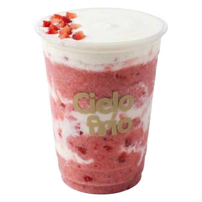 Frappé de Fresas con Crema