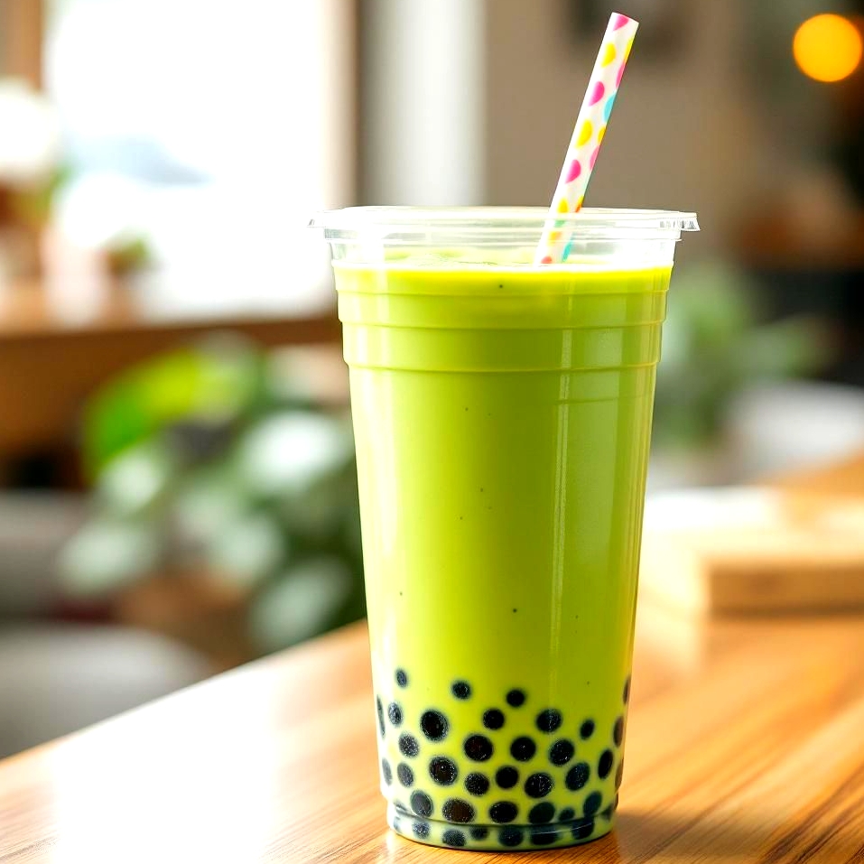 Matcha Milk Boba