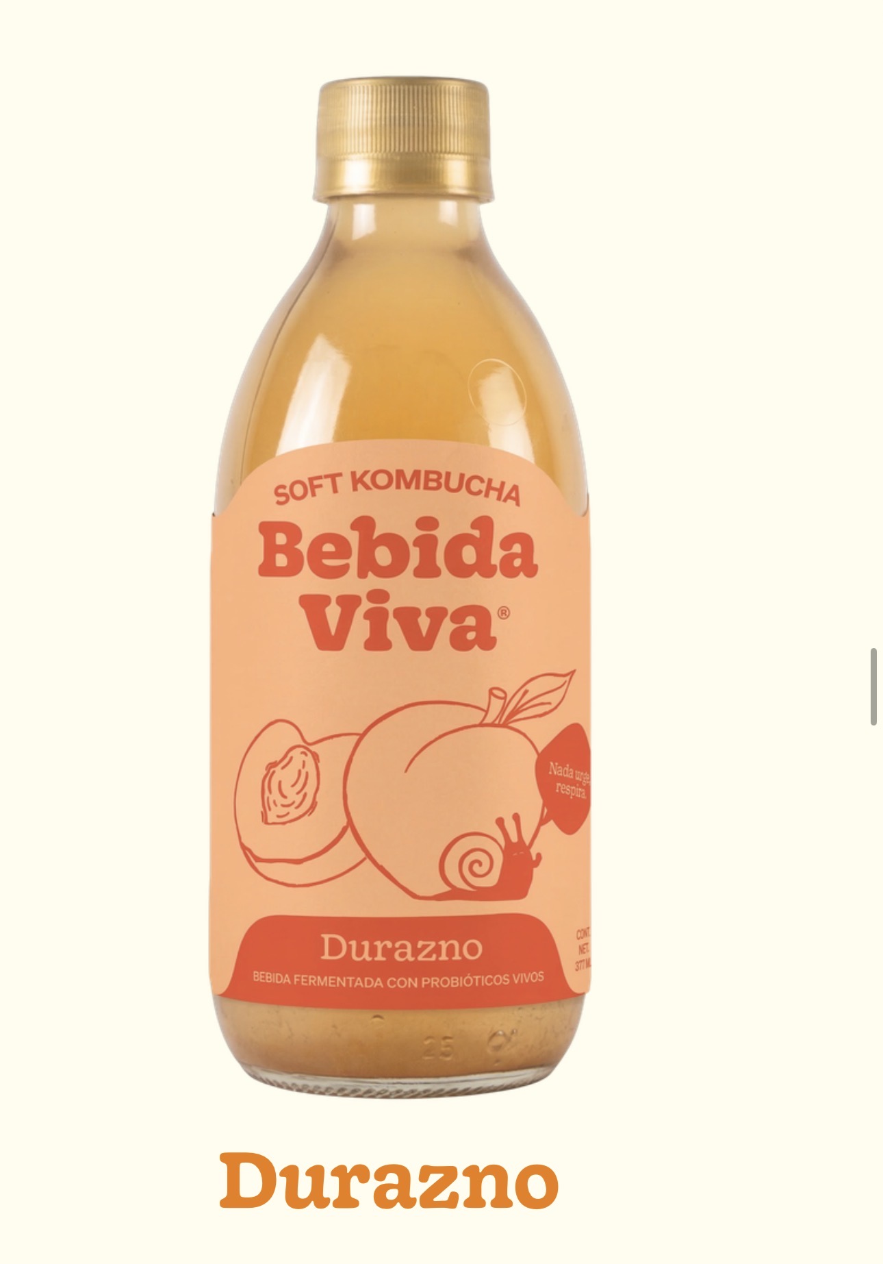 Kombucha de Durazno