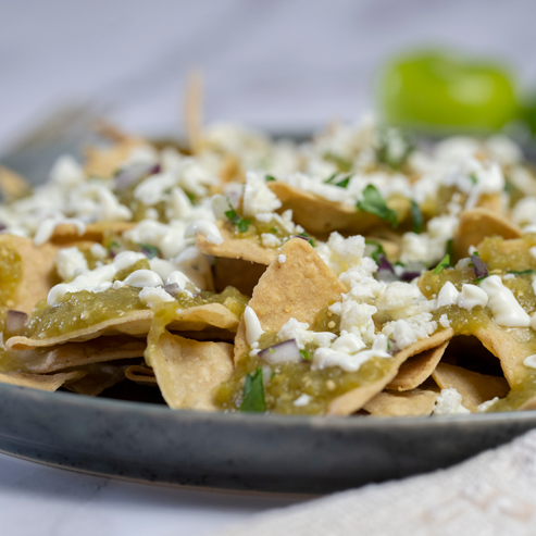 Chilaquiles con Pollo