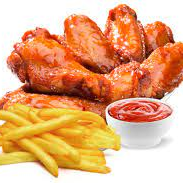 ALITAS DE POLLO 6 UNIDADES + GASEOSA DE 500 ML.