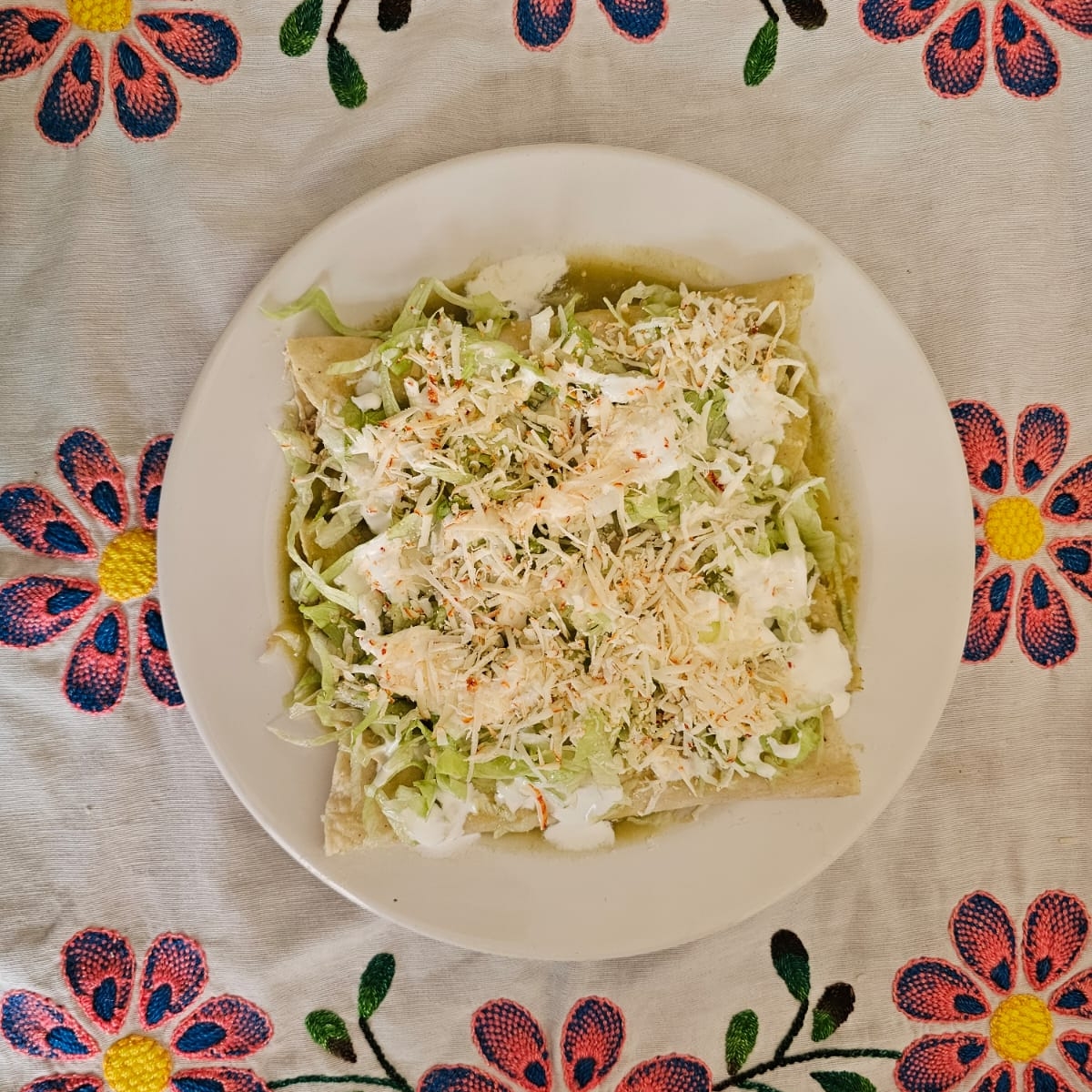Enchiladas Verdes 5pzas