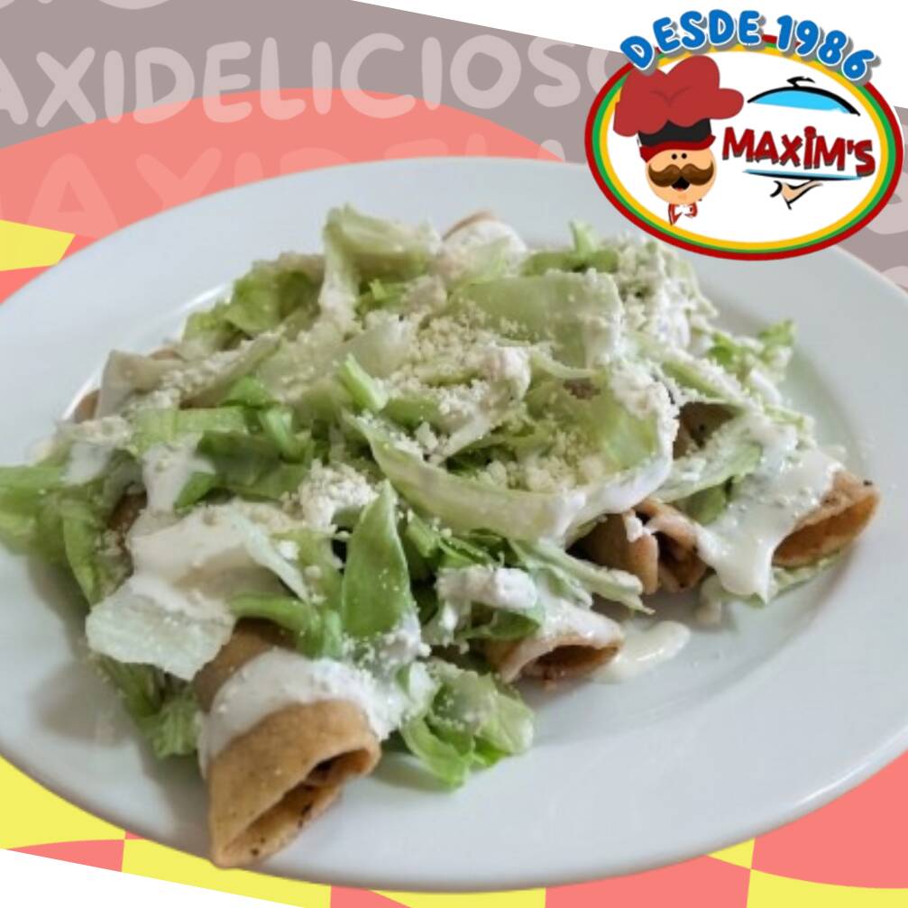 TACOS DORADOS DE POLLO