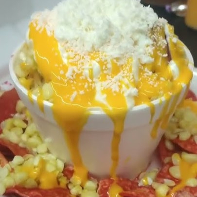 Elote Chorreado Chico