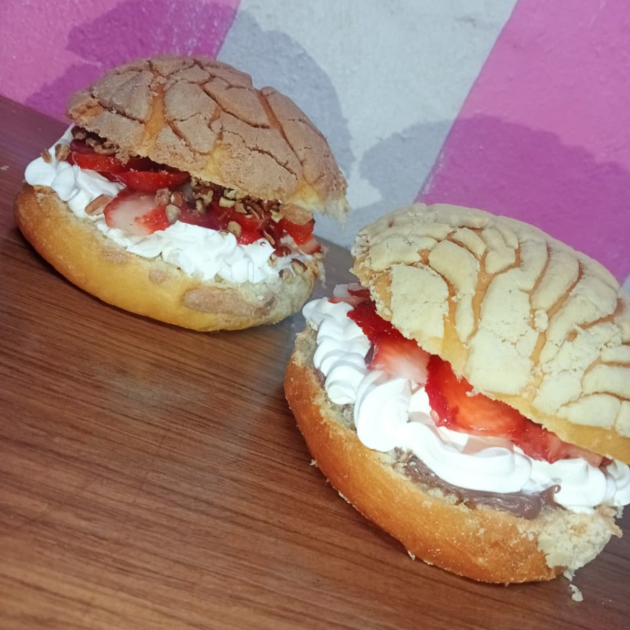Conchas rellenas