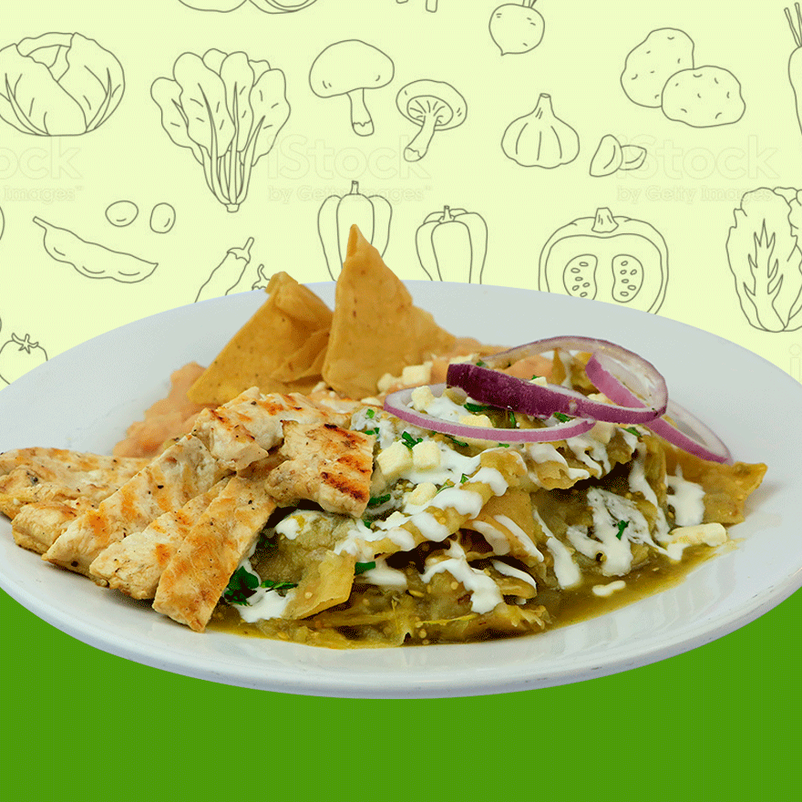 Chilaquiles con Pollo C