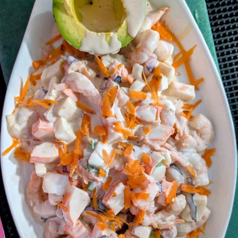 Aguacate Relleno de Mariscos