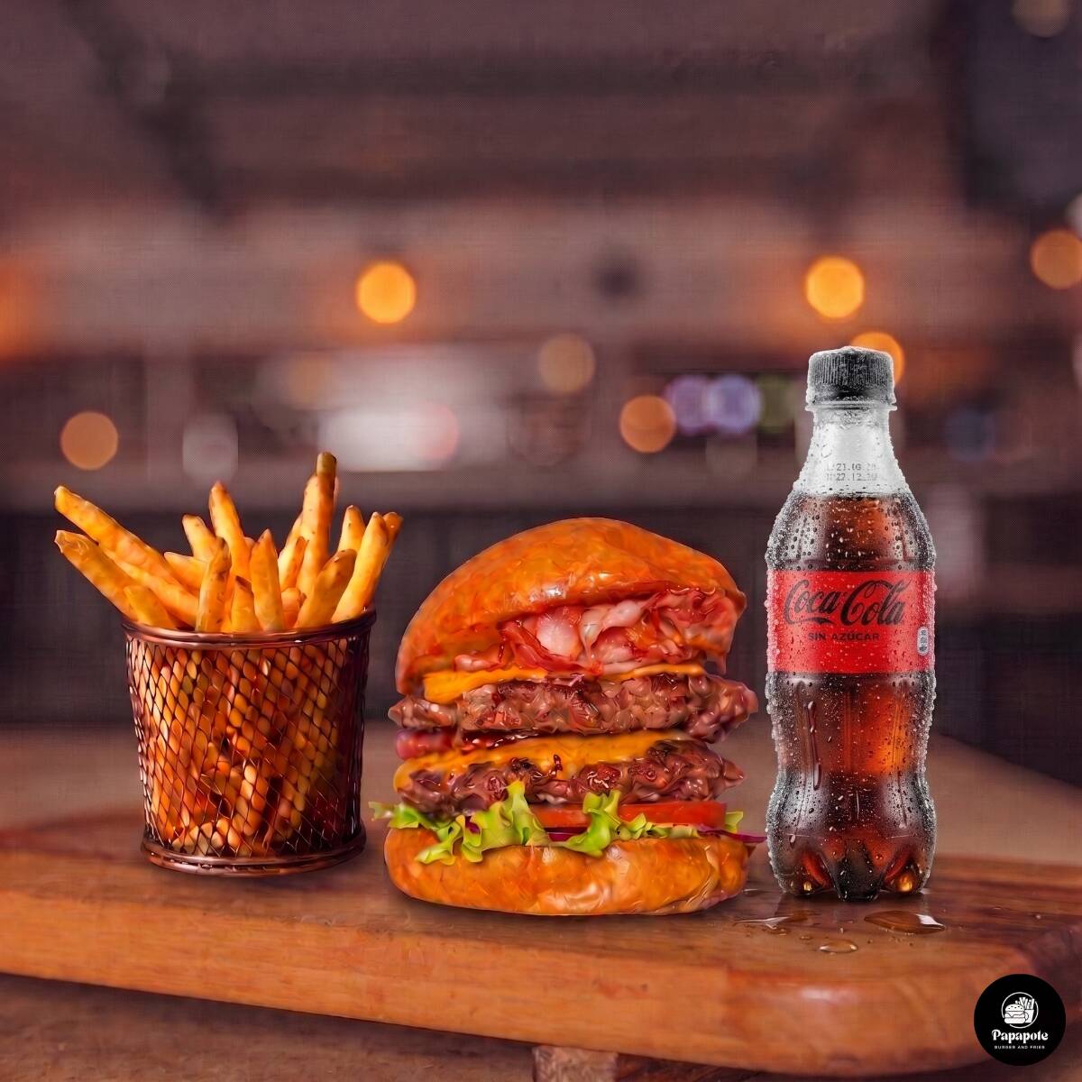 Combo Papapote (Coca Cola)