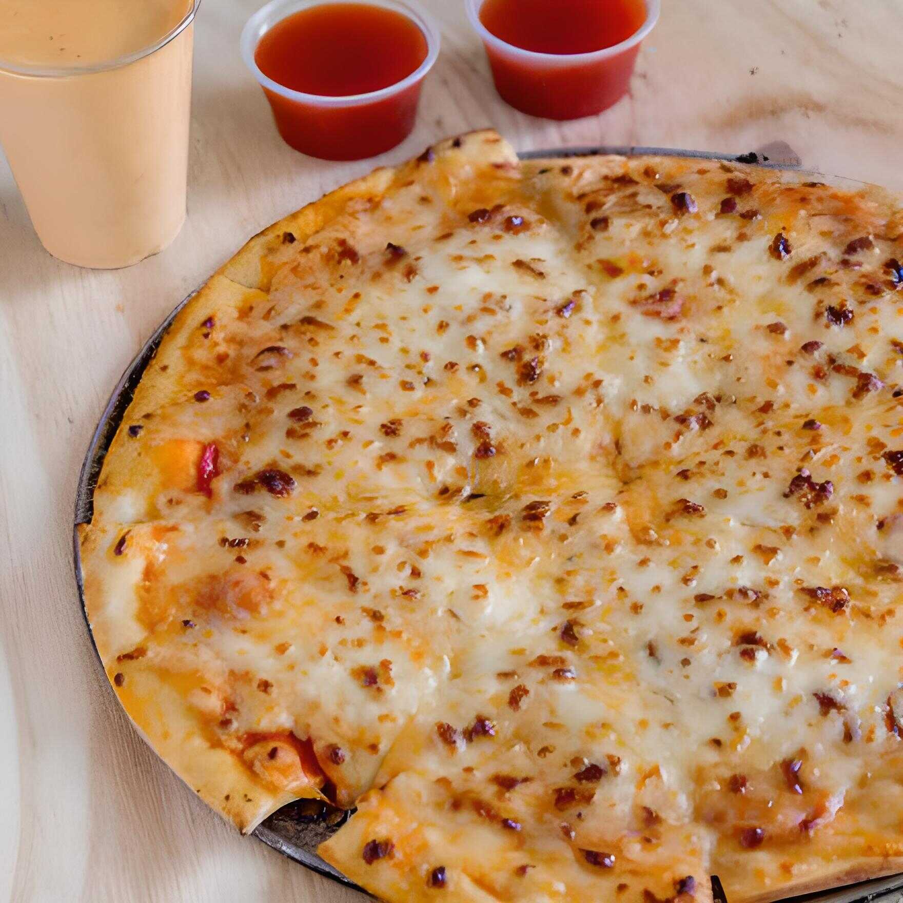 Pizza jumbo doble queso