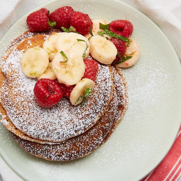 Pancakes con Fruta