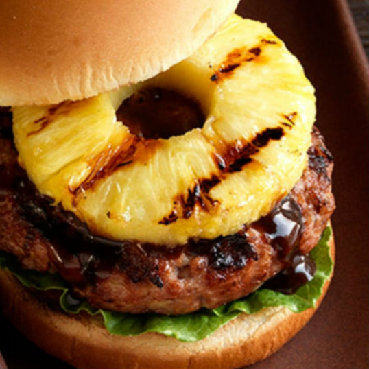 Hamburguesa Hawaiana
