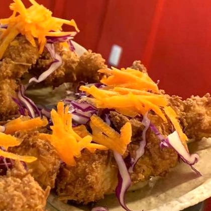 Al doble (6 tacos capeados )