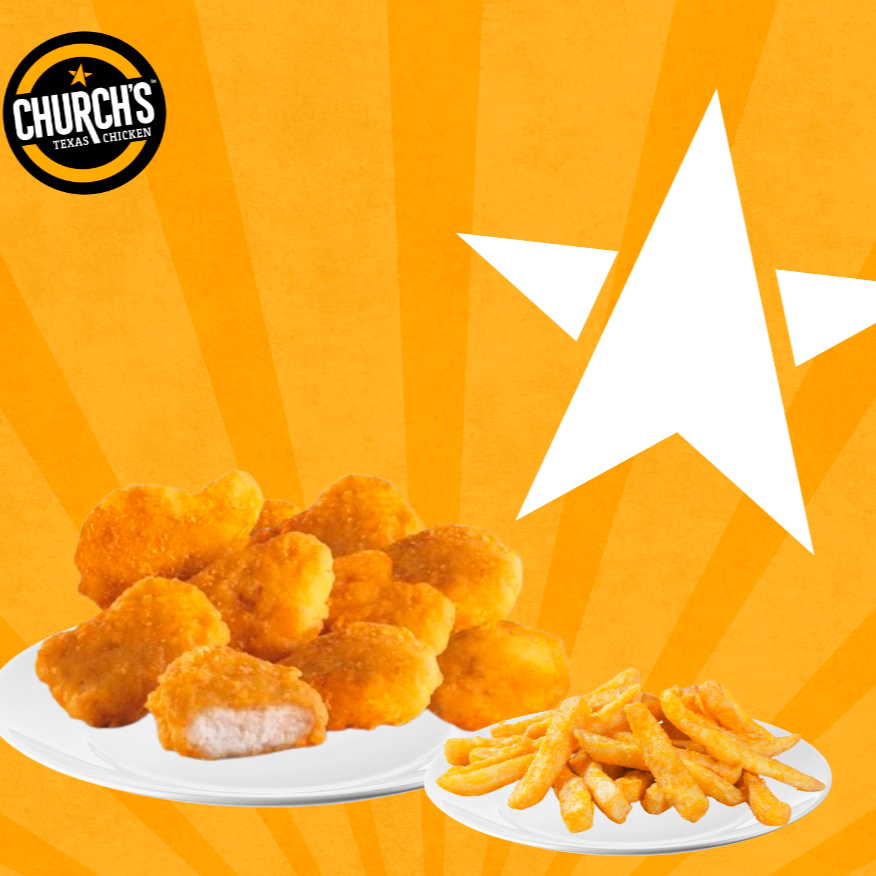 10 Nuggets + Papas