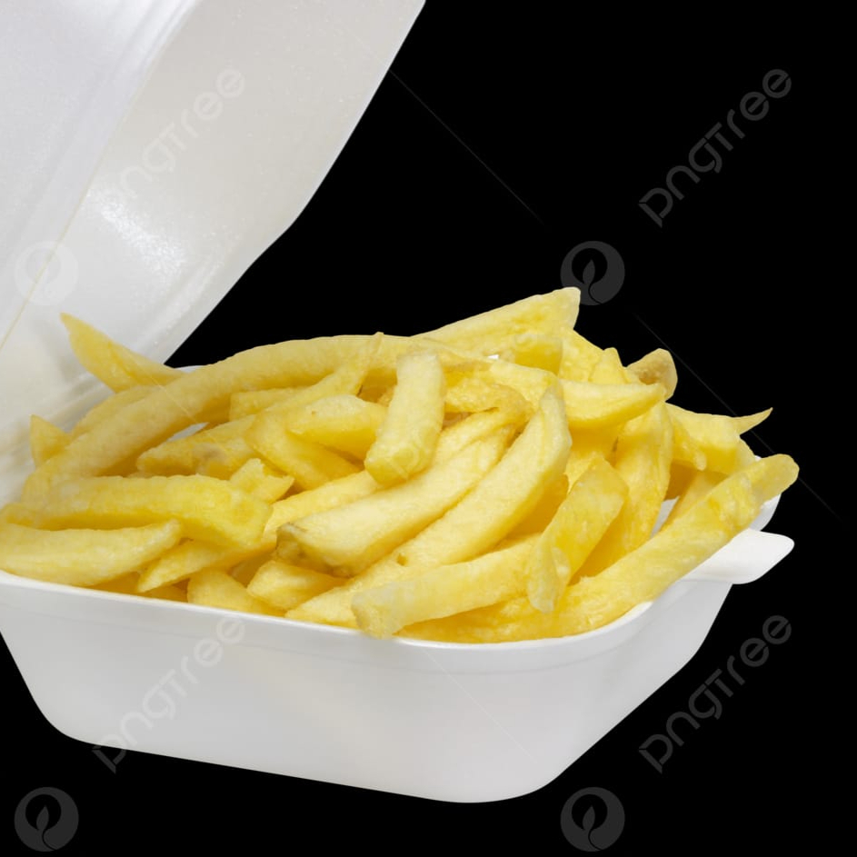 Batata frita crocante e deliciosa! Palitos dourados e crocantes por fora, macios e saborosos por dentro com toque de sal que realça o sabor natural da batata. Aproximadamente 200 gramas