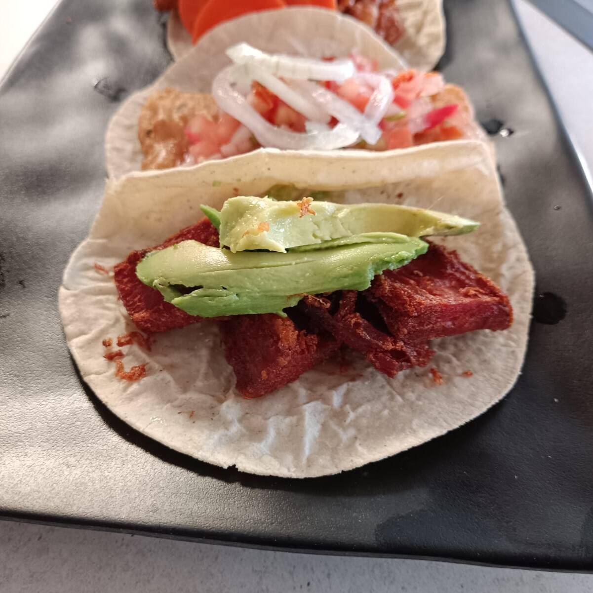 Taco Chicharrón de Marlín