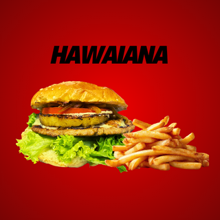 Hamburguesa Hawaiana