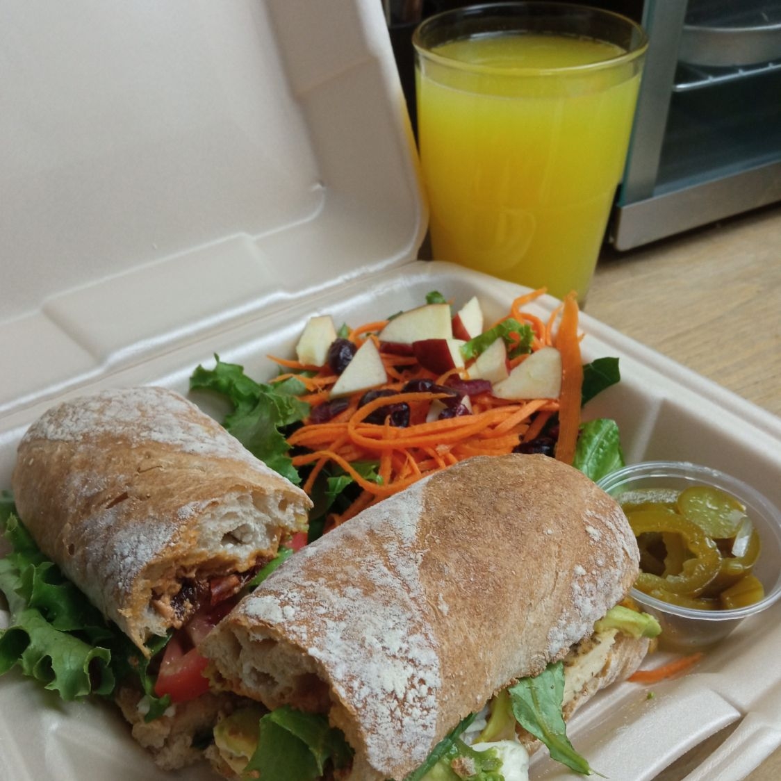 Combo-Baguette club pollo