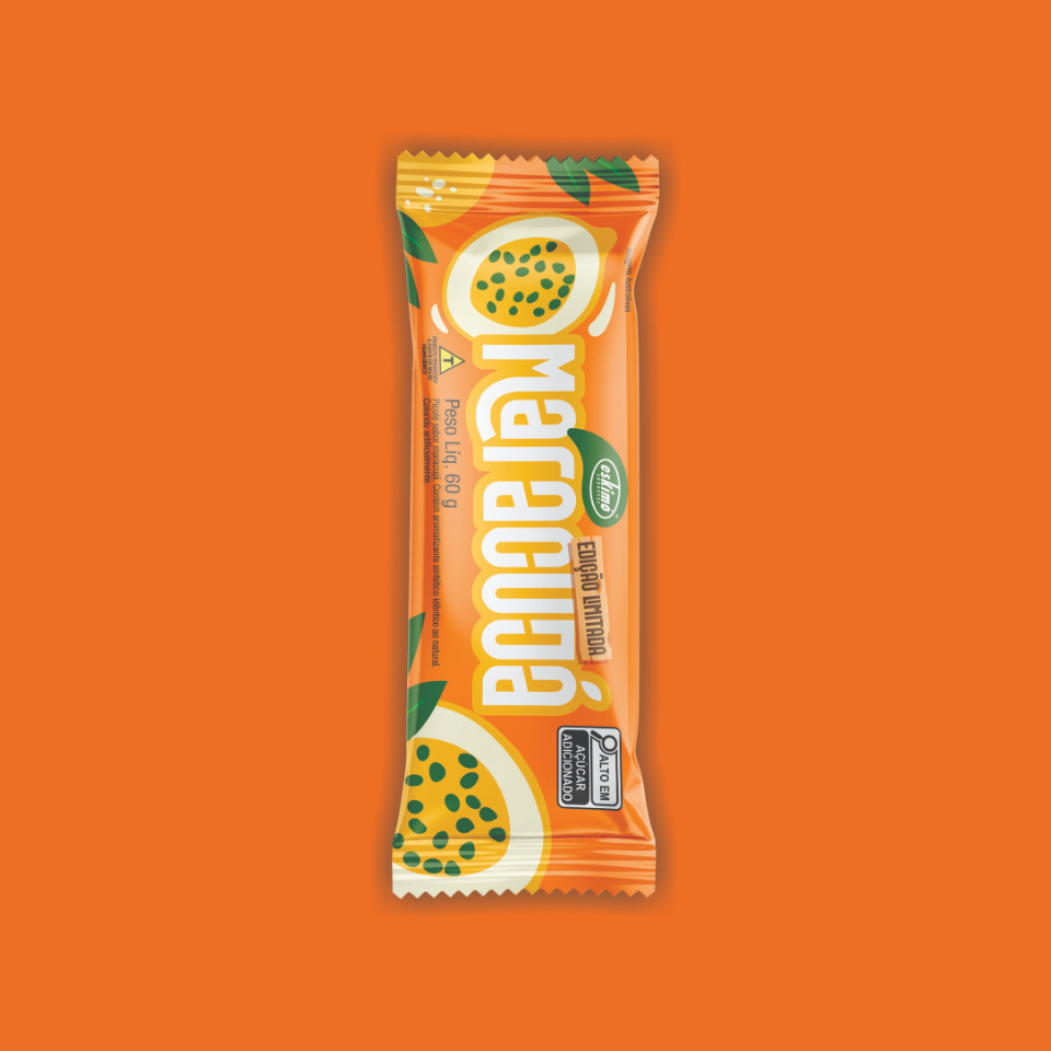 Picolé fruta Maracujá