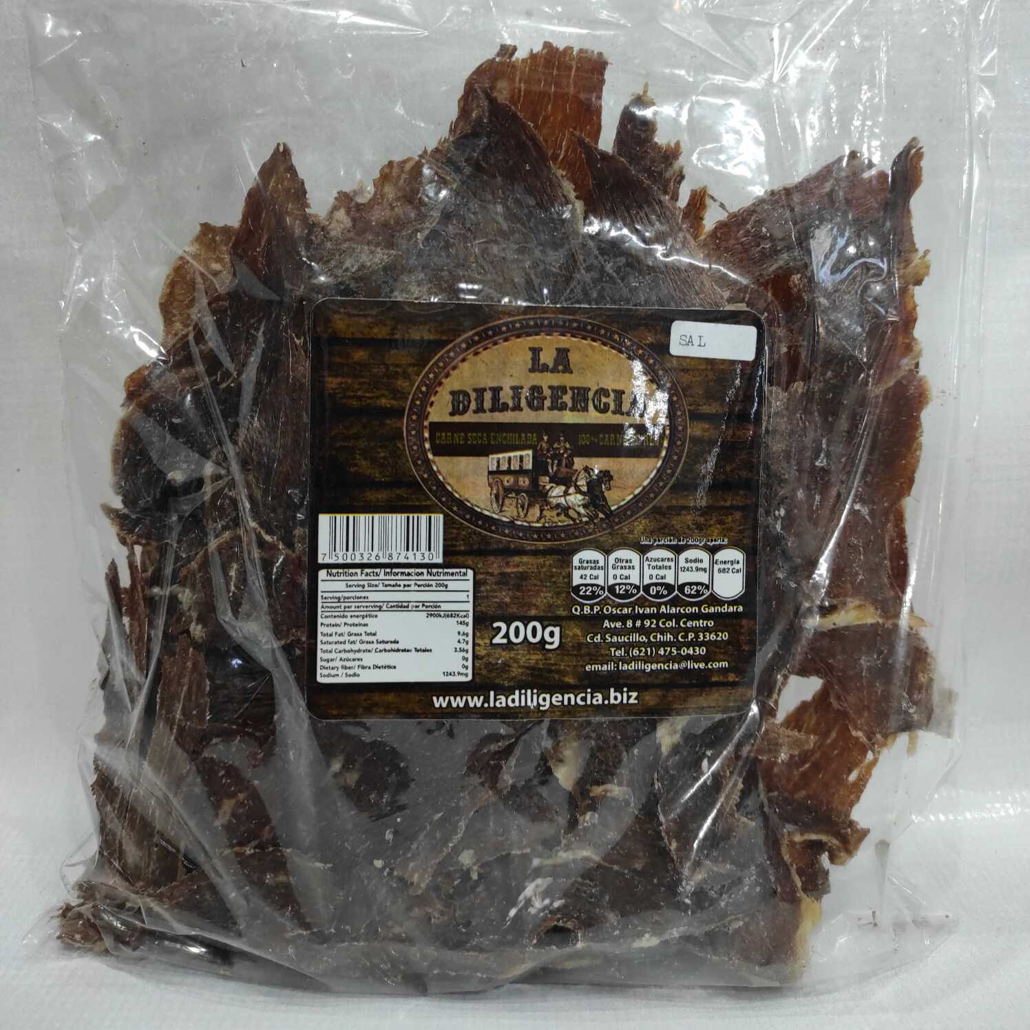 Carne Seca 200 Grs.