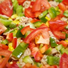 Atun con Pico de Gallo