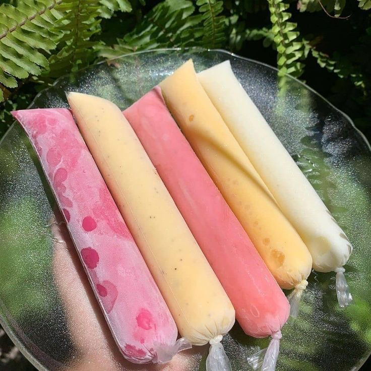 Deliciosos, feito com a fruta .