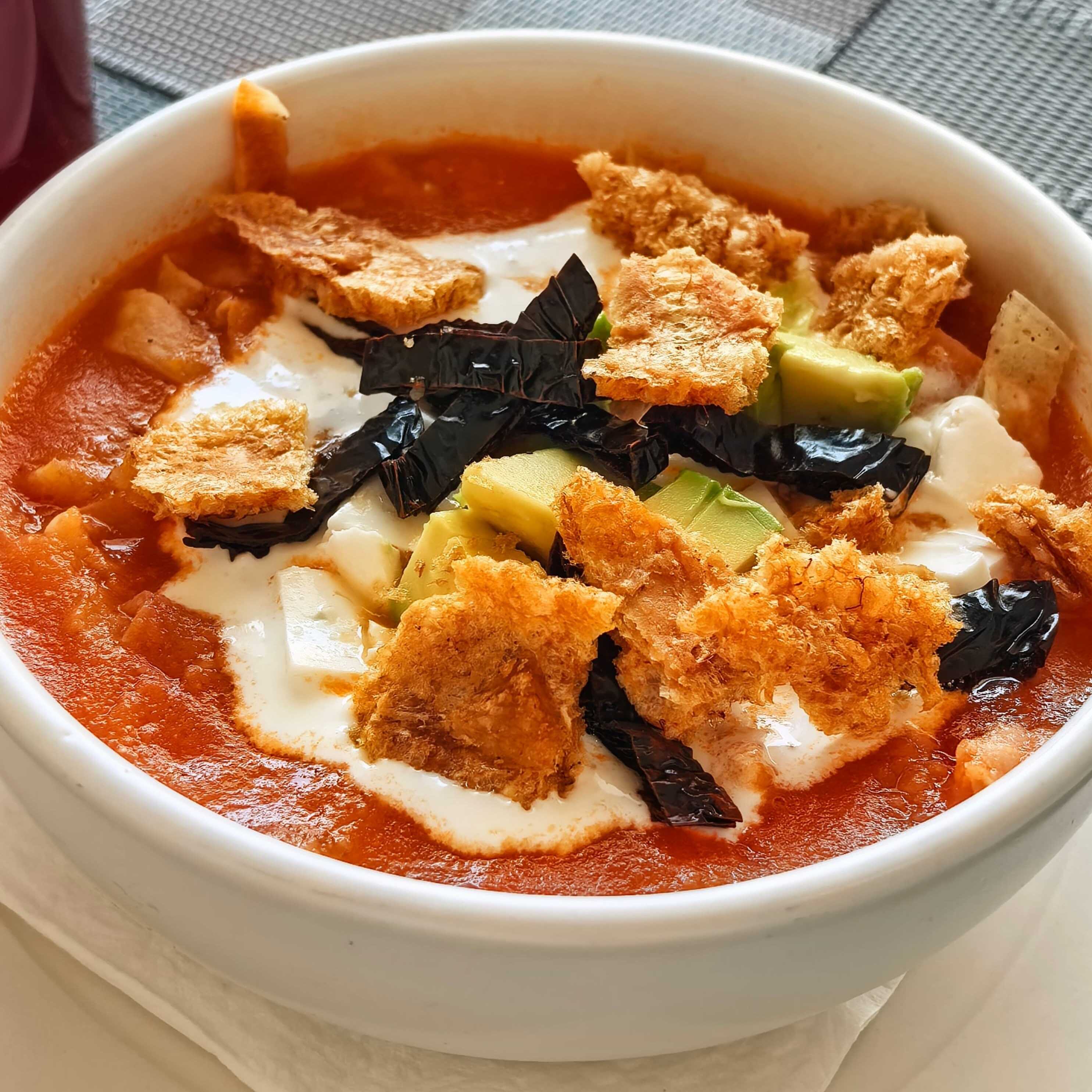 Sopa azteca