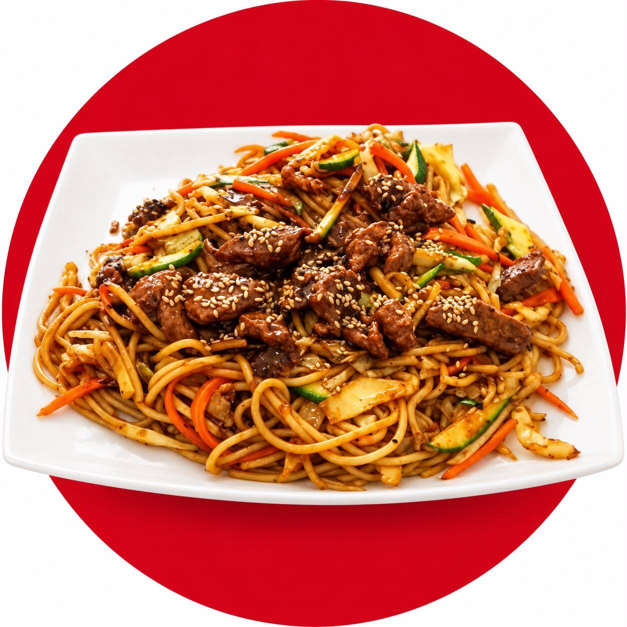Yakisoba con Arrachera 100 g